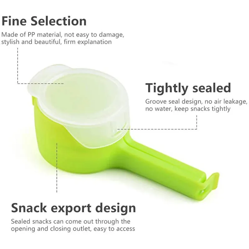 1 1 FREE | Clipster™ Food Sealing Clips With Integrated Opening