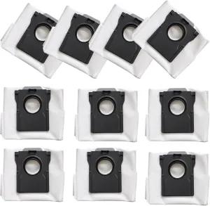10 Pack Dust Bags Compatible With Dreame X30 Ultra Dreame L10s Pro Ulttra Robot Vacuum Cleaner,3L Large Capacity Vacuum Cleaner Dust Bag Accessories Parts