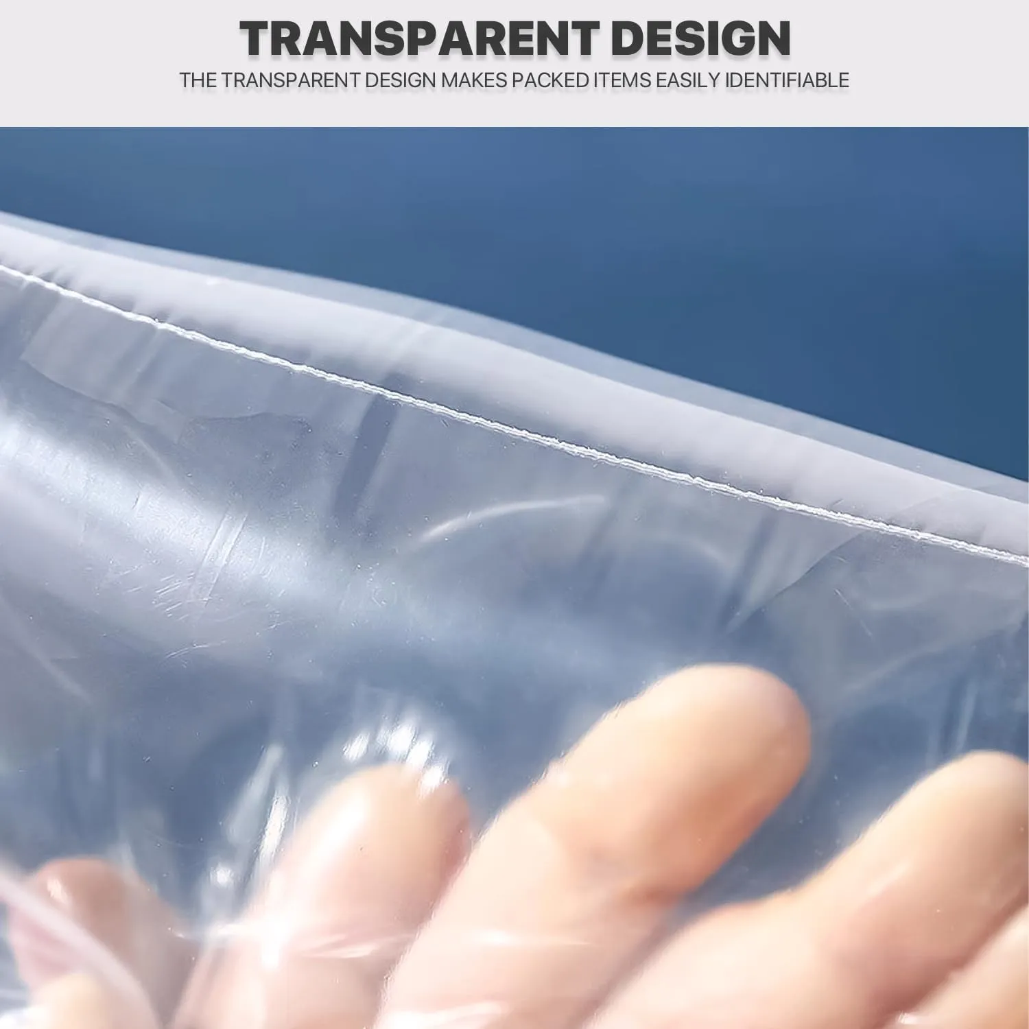 1000-Count, (4" x 6") - 4 Mil Thickness Clear Zipper Reclosable Bag, Zip Bags, Ultra Heavy Duty Lock Seal Poly Plastic Bags for Documents, Clothing, T-Shirt