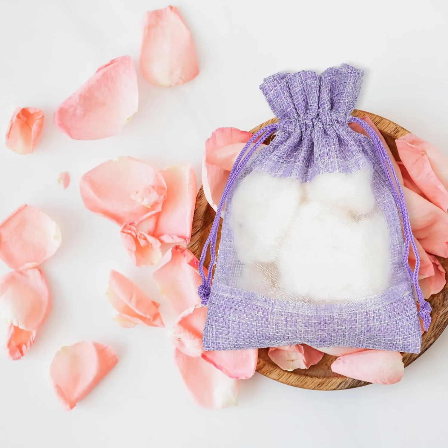 10pcs Empty Sachet Bags for Drawers and Closet: Mesh Sachet Bags Potpourri Bags Lavender Sachet Bags Lavender Sachets Potpourri Bags Empty for Lavender, Spice