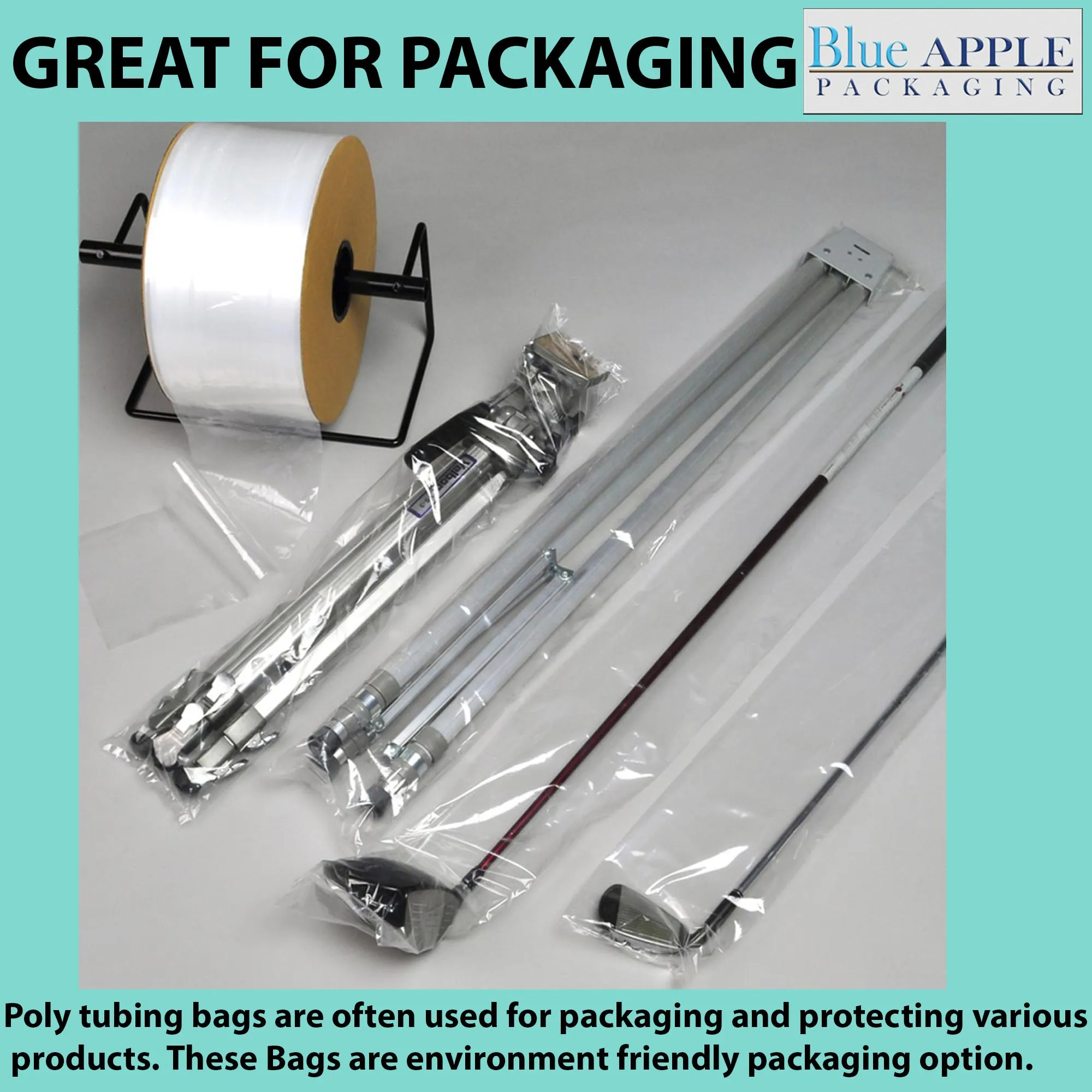 14 inch x 1075ft Poly Tubing Roll 4 Mil LDPE Low Density