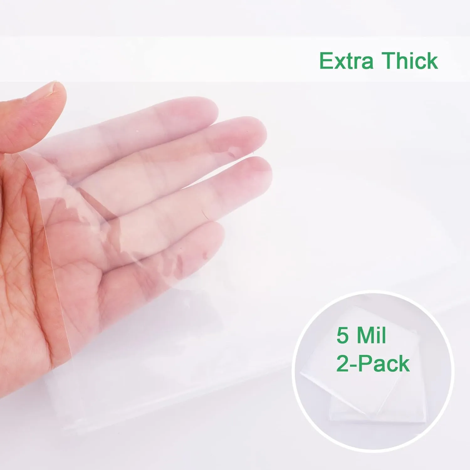 2-Pack Mattress Bag for Moving - Queen Size Mattress Storage Bag - 5 Mil Heavy Duty - Extra Thick Mattress Cover Protection - 60 x 104 Inch