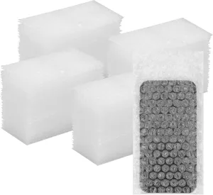 200Pack Bubble Out Bags 4"x 8" Clear Bubble Pouch Bags, Bubble Cushioned Pouches for Moving, Shipping and Storage, Double Walled Cushioning Pouch Bags Thickening Shockproof Foam Bags