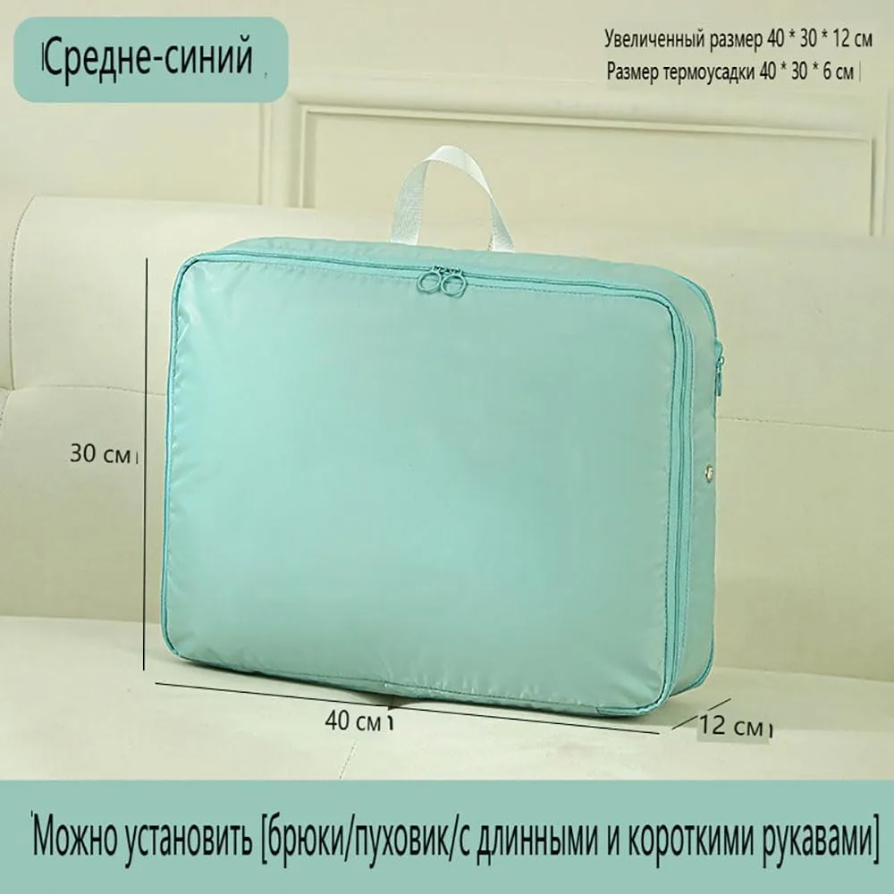 2025 Ultra Compact Self-Sealing Storage Solution – Giant Space-Saver for Travel & Home， Self-Shrinking Storage Bag (rose red,Large)