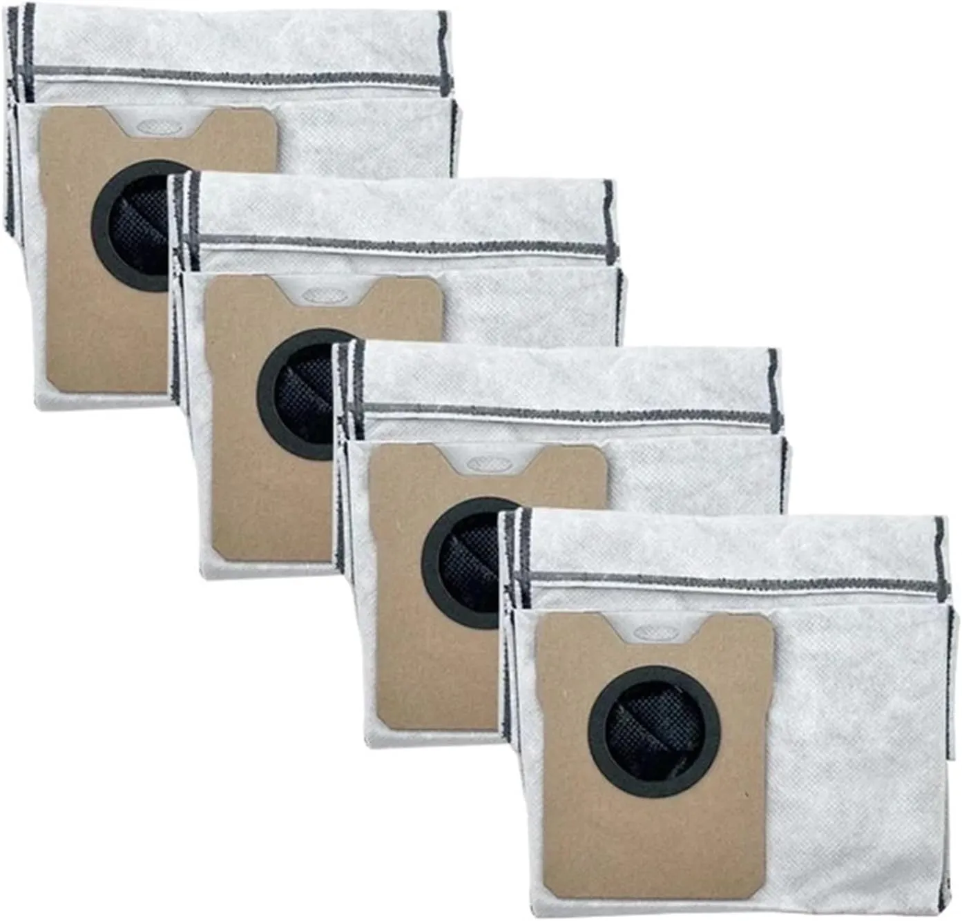 4/10pcs Large Capacity Dust Bags ，Compatible For Eufy C20， For Omni Robot Vacuum Parts For Traps Dust Dirt Debris Household Cleaning Tools,Bag, Vacuum Cleaner Dust Bag(4pcs)