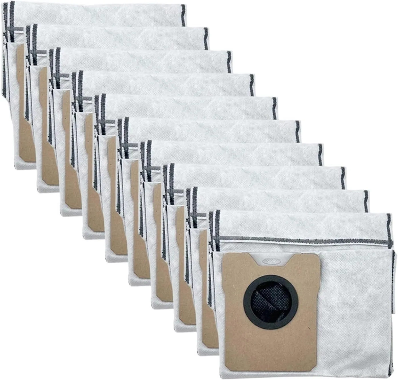 4/10pcs Large Capacity Dust Bags ，Compatible For Eufy C20， For Omni Robot Vacuum Parts For Traps Dust Dirt Debris Household Cleaning Tools,Bag, Vacuum Cleaner Dust Bag(4pcs)