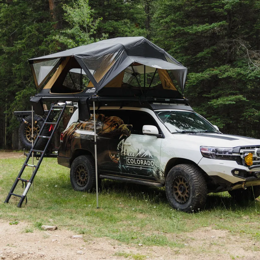 4X4 Colorado EOS Lite | ELITE (King Size Bed) | LIGHTWEIGHT ROOFTOP TENT