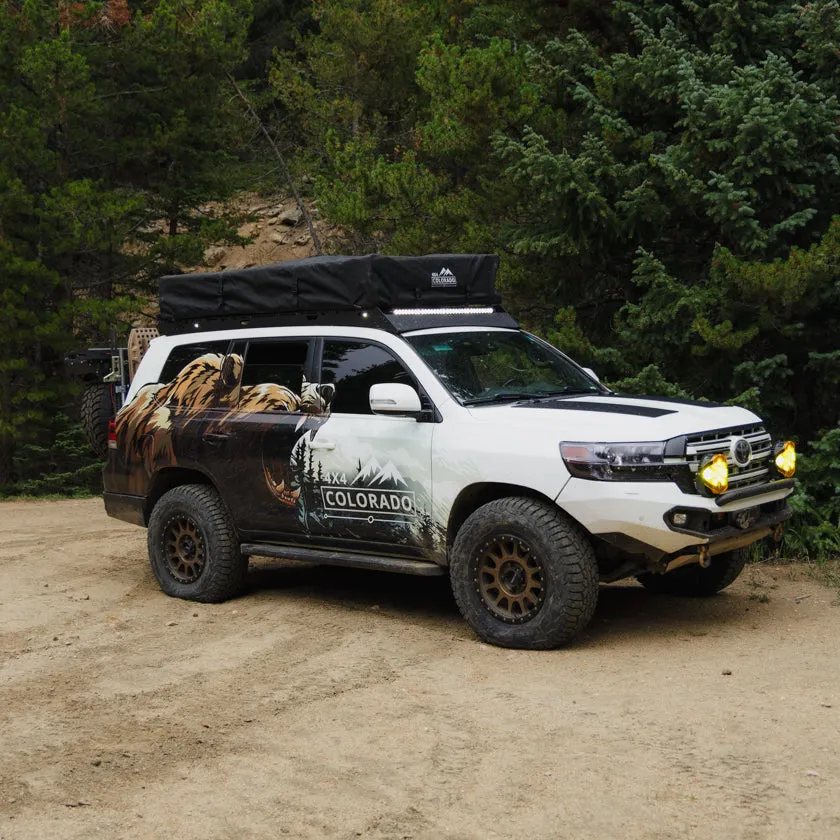 4X4 Colorado EOS Lite | ELITE (King Size Bed) | LIGHTWEIGHT ROOFTOP TENT