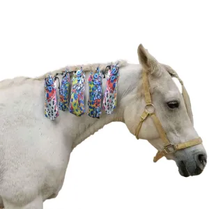 5 Pack Horse Mane Bags Mane Protector Holder Cover Bag for Equine Horse Pony Protect Mane From Dirt Breakage Rubbing