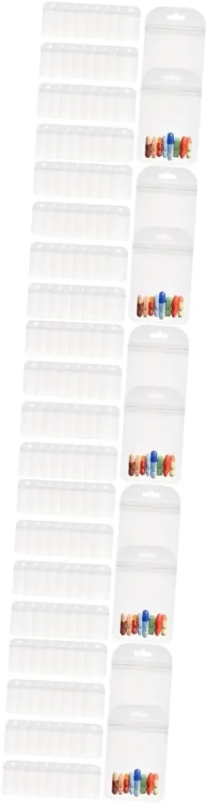 5sets Pill Pouch Bags for Travel Medicine Organizer Small Pill Holder Zipper Secure Daily Organizer 300pcs*5