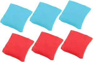 6Pcs Small Bean Bags for Tossing Lightweight and Outdoor Game for Parties and Developmental Play