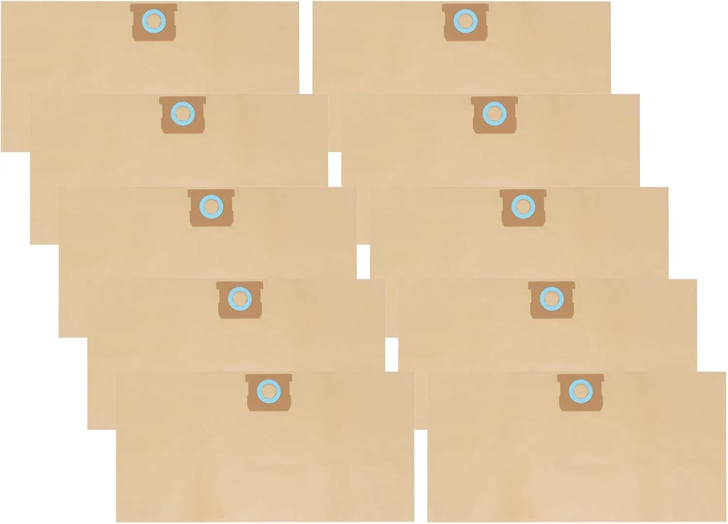 9 PCS DXVA19-4101 Replacement Filter Dust Bags Compatible with DEWALT, Vacuum Bags for Dewalt 6-10 Gallon DXV06P, DXV09P, DXV10P, DXV10S, Disposable Filter Bag