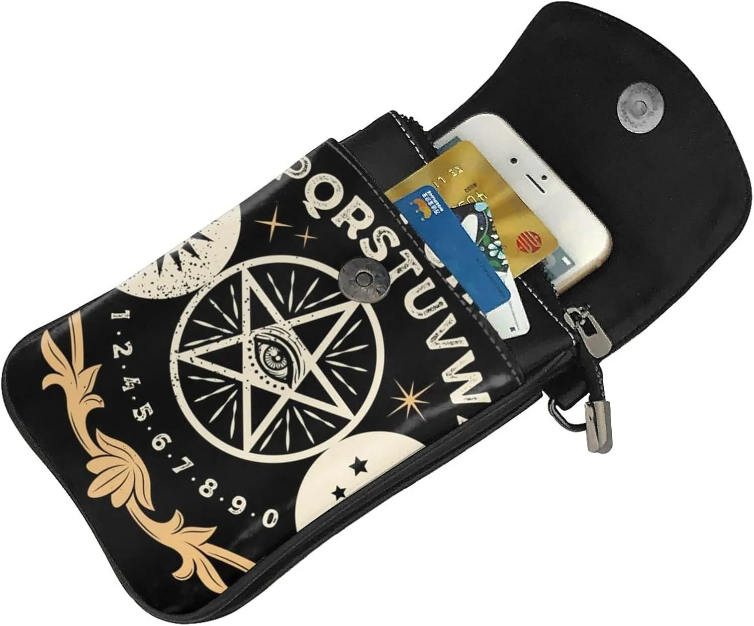 Aiyoolee Women Crossbody Cell Phone Bags Wallet Small Leather Adjustable Shoulder Bag
