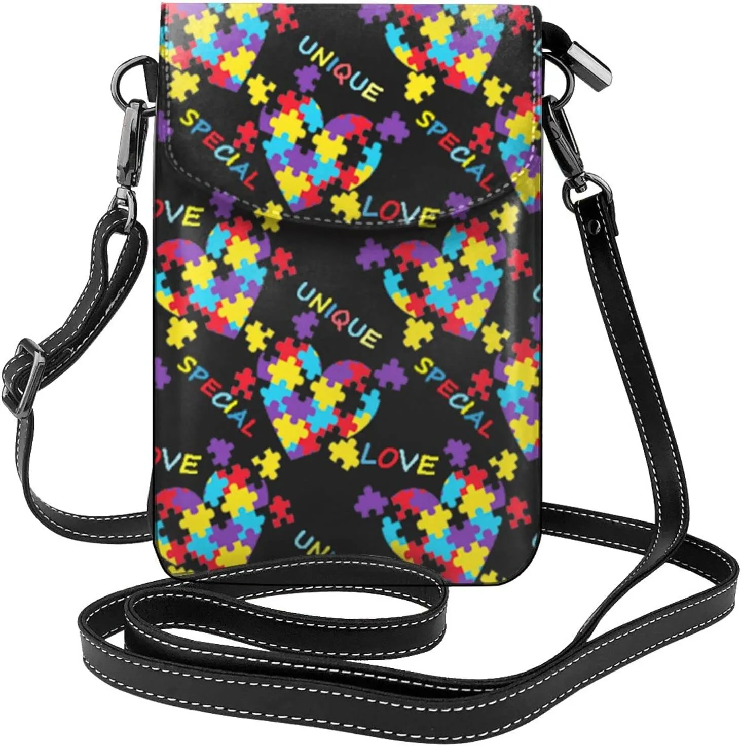 Aiyoolee Women Crossbody Cell Phone Bags Wallet Small Leather Adjustable Shoulder Bag