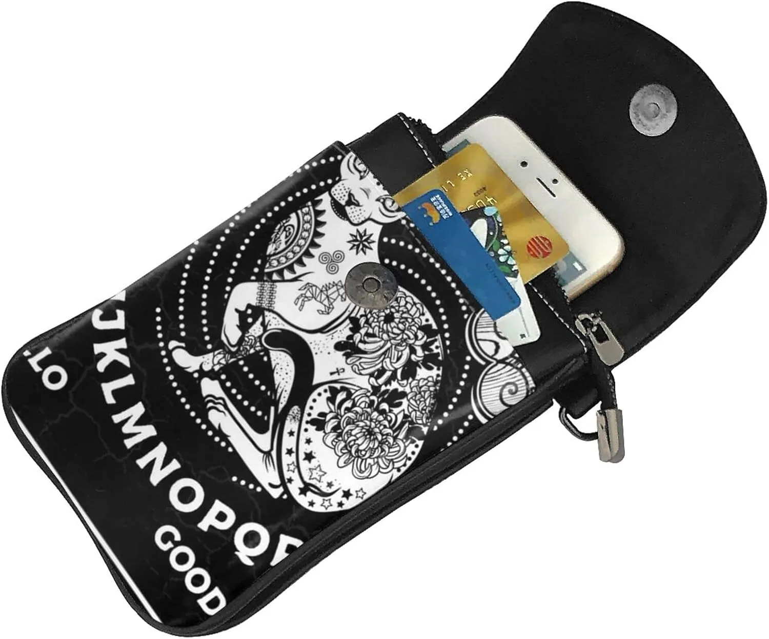 Aiyoolee Women Crossbody Cell Phone Bags Wallet Small Leather Adjustable Shoulder Bag