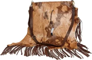 American Darling Cross Body Hair On-Genuine Leather Western Women Bag Handbag Purse | Crossbody Bag for Women | Cute Crossbody Bag | Crossbody Purse