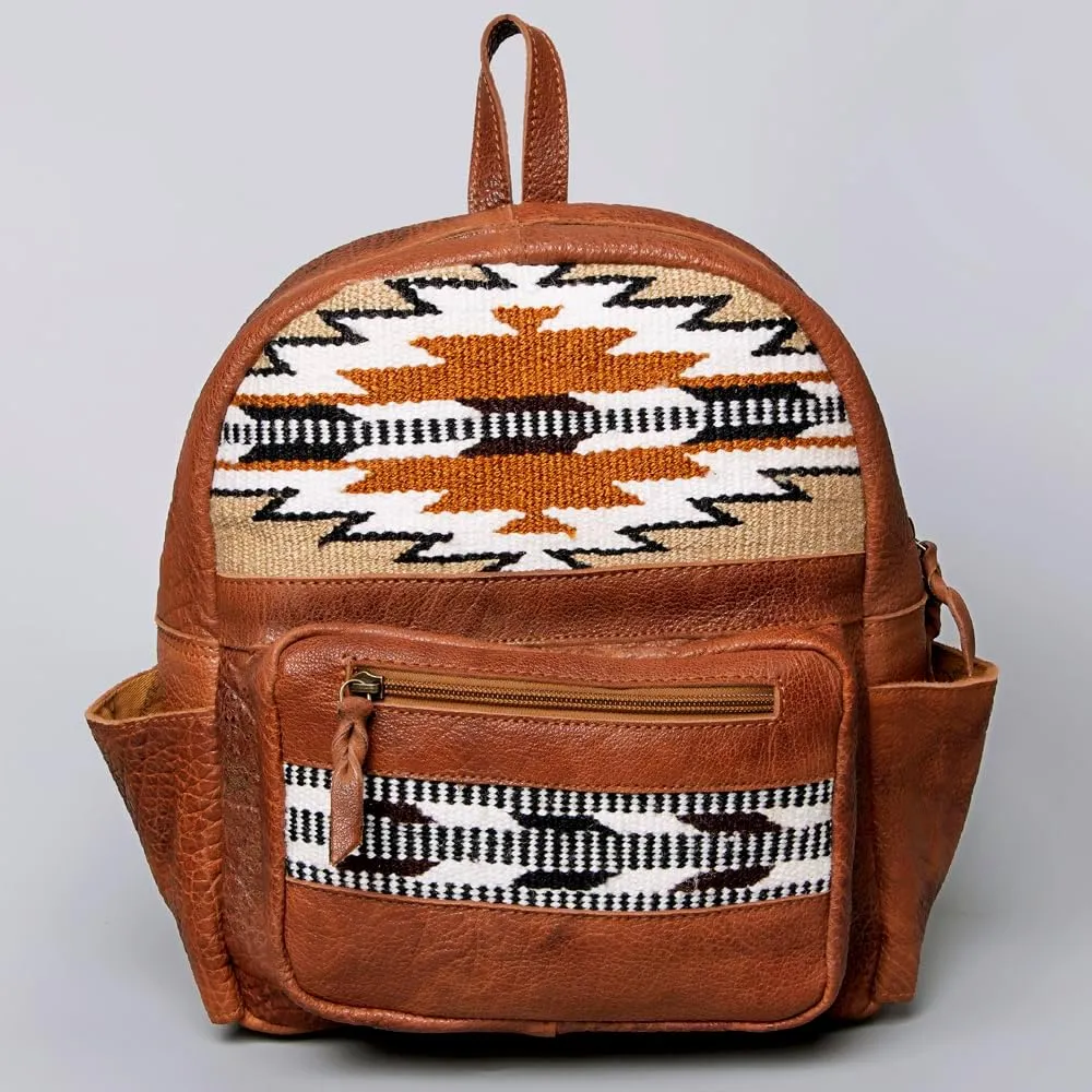 American Darling Saddle Blanket Genuine Leather Women Bag Western Handbag Purse