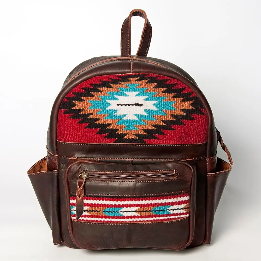 American Darling Saddle Blanket Genuine Leather Women Bag Western Handbag Purse