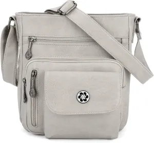 Angel Kiss Crossbody Bags Faux Vegan Leather Shoulder Bags for Women Small Handbag with Adjustable Strap