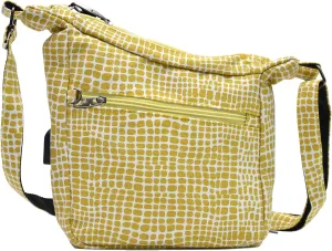 Anti-theft Crossbody Bags for Women - Antitheft Purse with Secure Locking Mechanism for Travel