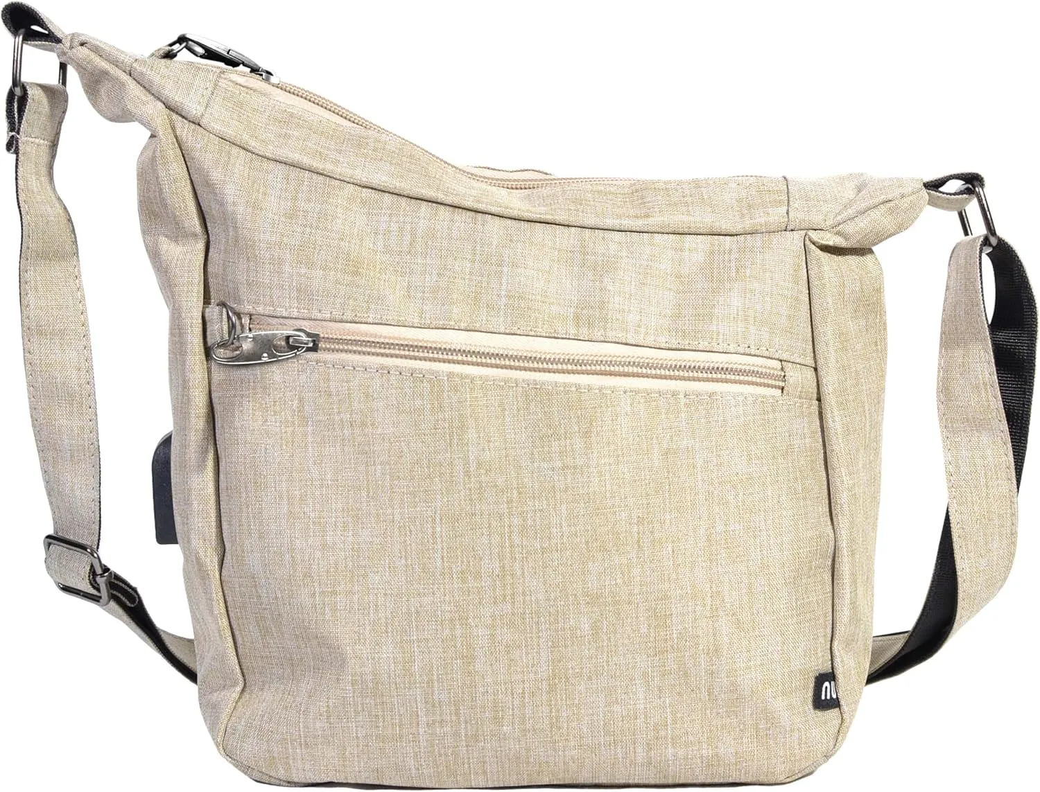 Anti-theft Crossbody Bags for Women - Antitheft Purse with Secure Locking Mechanism for Travel