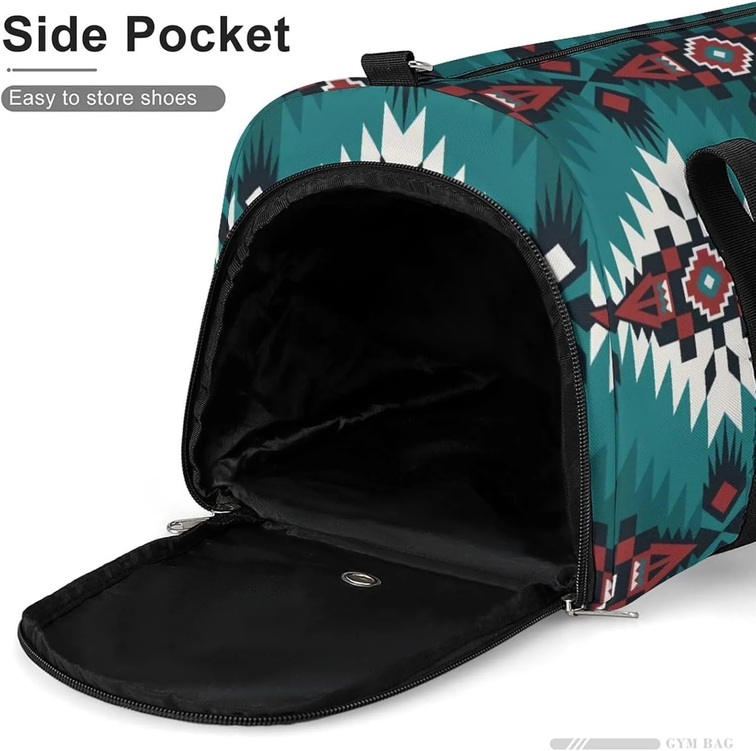 Aztec Blue Lightweight And Large Capacity Fitness Bag