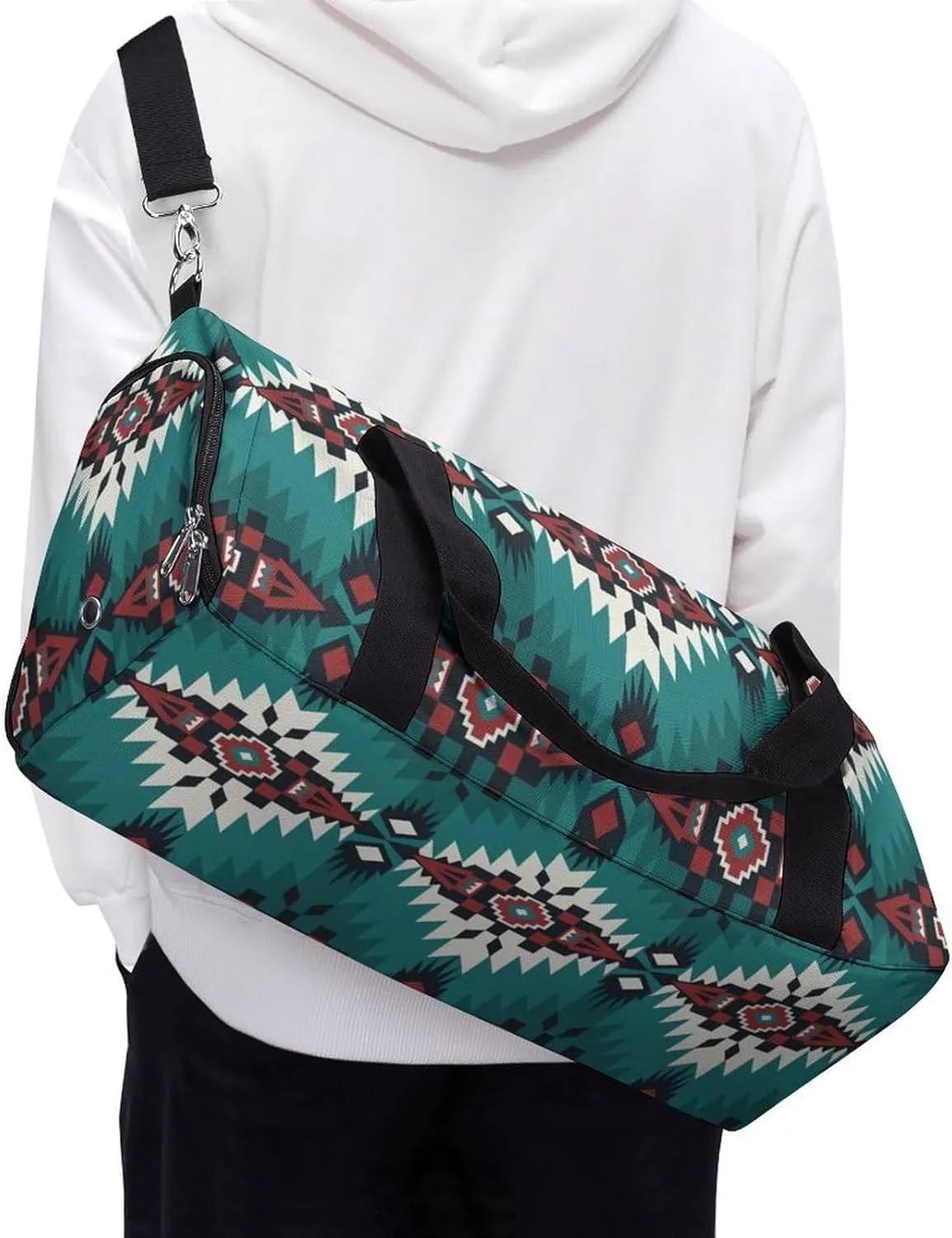 Aztec Blue Lightweight And Large Capacity Fitness Bag