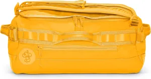 Baboon to the Moon Mini Duffle Bag – Small Gym Bag, Travel Duffel Bags for Women and Men, Duffle Bag for Travel, Backpack, Overnight Bag (Yellow)