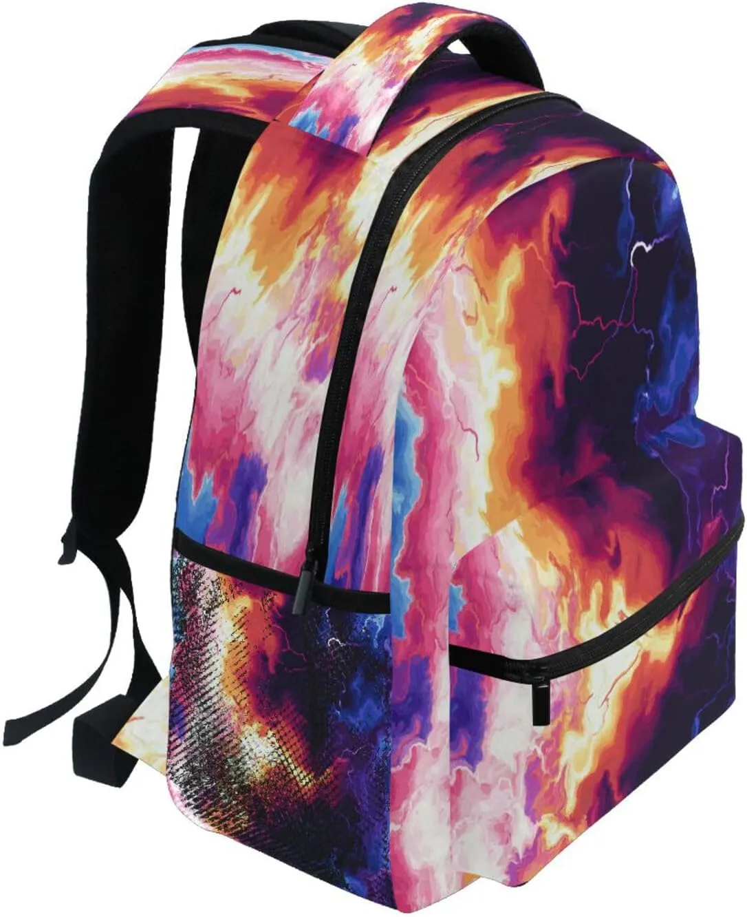 Backpack for Teacher Nurse Waterproof Stylish Travel Bags with Chest Strap Gift Men & Women Lightning