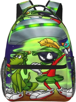 Backpacks Marvin Anime The Martian Laptop Backpack Unisex Multipurpose Double Shoulder Bag for Camping Travle Work Hiking Gifts