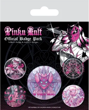 Badge Pack, Multicolour, One Size