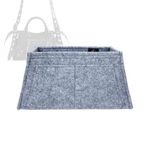 Bag Organizer for Balenciaga Women’s Neo Cagole XS Handbag - Premium Felt Purse Handbag Insert Liner Shaper (Handmade) Soft Structure Support (25 Color Options)