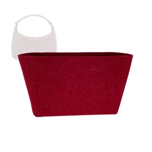 Bag Organizer for Bottega Veneta Mini Wallace - Premium Felt Purse Handbag Insert Liner Shaper (Handmade) Soft Structure Support (25 Color Options)