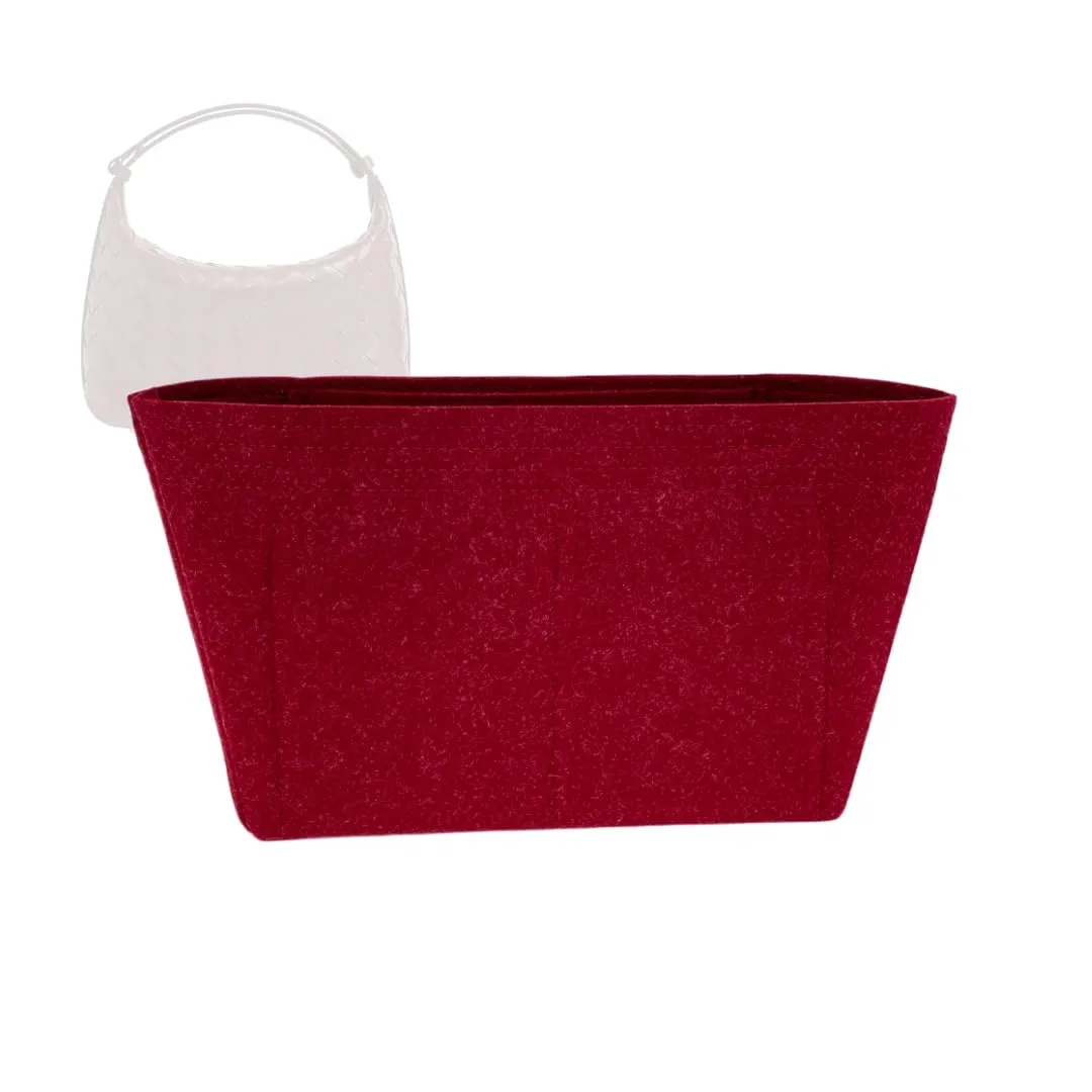 Bag Organizer for Bottega Veneta Mini Wallace - Premium Felt Purse Handbag Insert Liner Shaper (Handmade) Soft Structure Support (25 Color Options)
