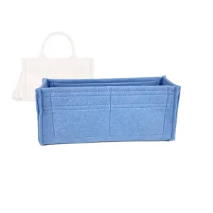 Bag Organizer for Dior Mini Book Tote With Strap - Premium Felt Purse Handbag Insert Liner Shaper (Handmade) Soft Structure Support (20 Color Options)