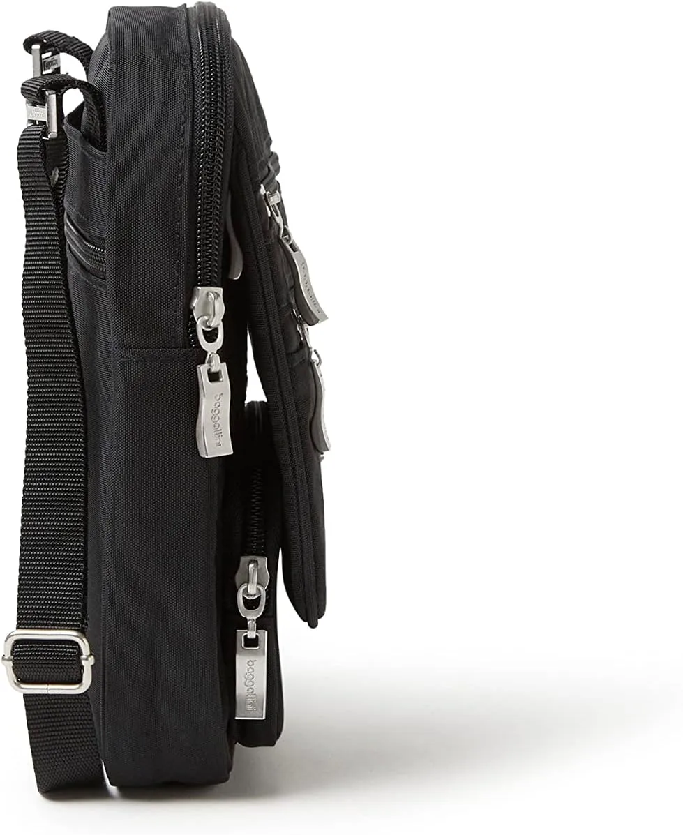 Baggallini Journey Crossbody Bags for Women 9x6 Small Lightweight Travel Handbag W/RFID