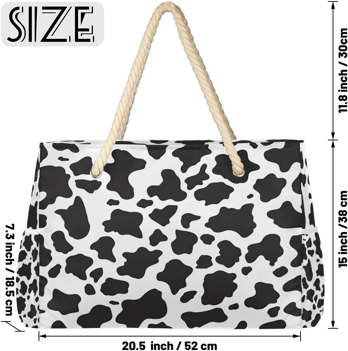 Beach Bags for Women, Large Waterproof Beach Tote Bag for Gym Grocery Travel
