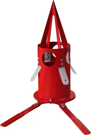 Big Bag Dispenser Bulk bBag Unloader Dischargers for Farms Construction Industry(Red)