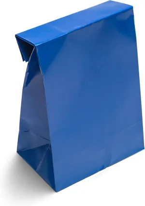 Blue Paper Bags, 4lb pack of 50