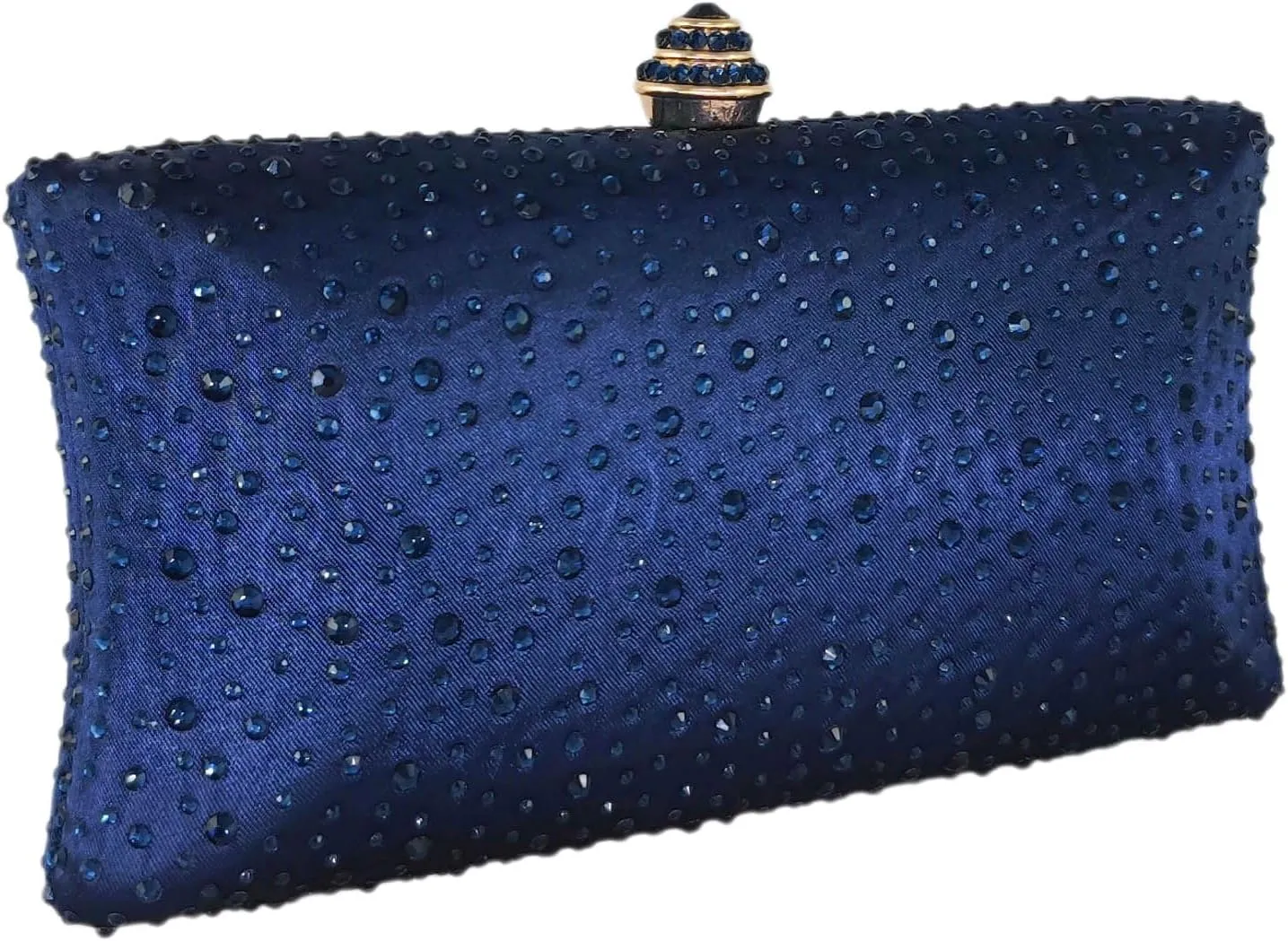 Boutique De FGG Crystal Clutch Purse for Women Formal Evening Bags Party Rhinestone Clutch Bag Wedding Prom Handbags,Mini