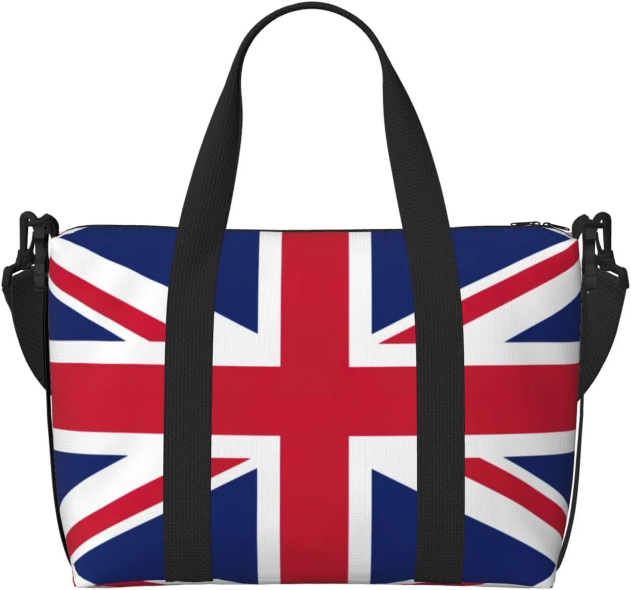 British flag Duffel Bags for Traveling, Lightweight Personal Item Travel Bags for Women, Gym Bags for Men