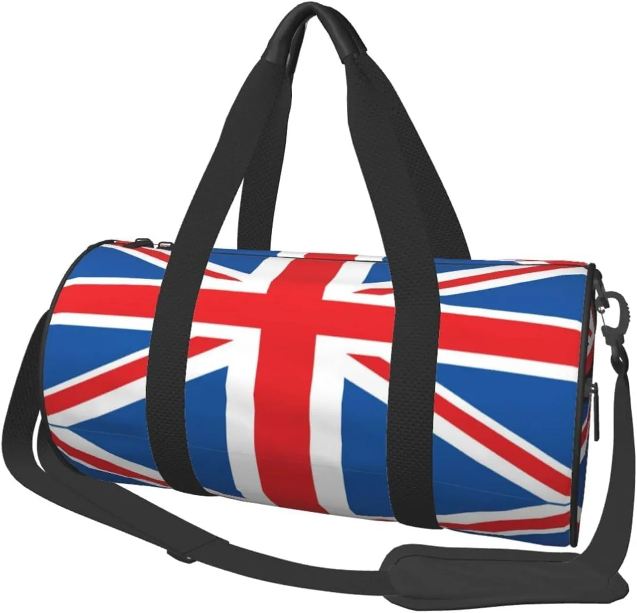 British Flag Duffel Tote for Men and Women Backpacking Travel and Storage Shoulder Bag