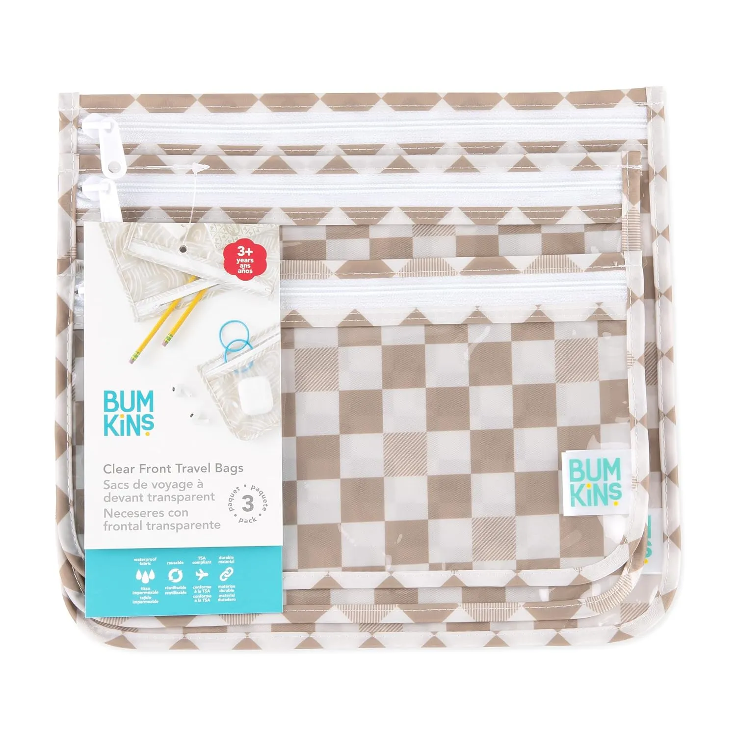 Bumkins, A5 Sand Check, Variety Pack