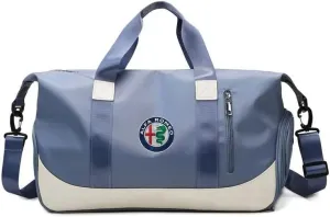 Car Gym Bag for Alfa Romeo Tonale 2022 2023 2024 2025, Multifunction Travel Backpack Dry Wet Shoulder Messenger with Independent Shoe Compartmen Waterproof Tote Bag for Sports Gym Travel