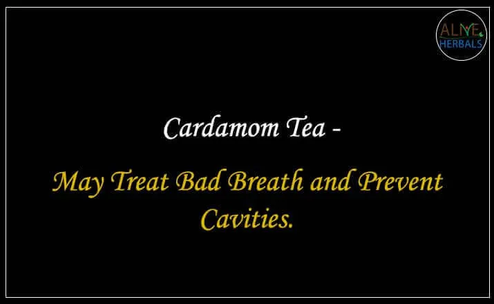 Cardamom Tea