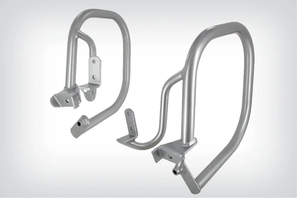 Case protection bar – silver