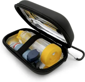 CASEMATIX Asthma Inhaler Case Fits Inhaler Spacer For Adults, Masks, Inhaler Holder and More - Compact Size Fits 6.25" Maximum, Includes CASE ONLY