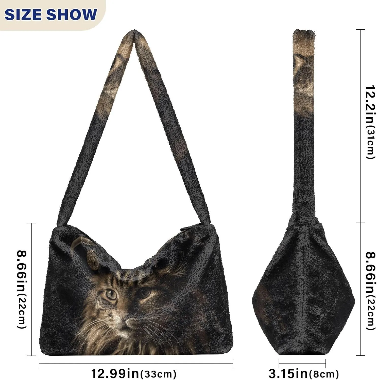 Cat Pirate Women Handbags Shoulder Bags, Book Totes for Women, Autumn Handbags