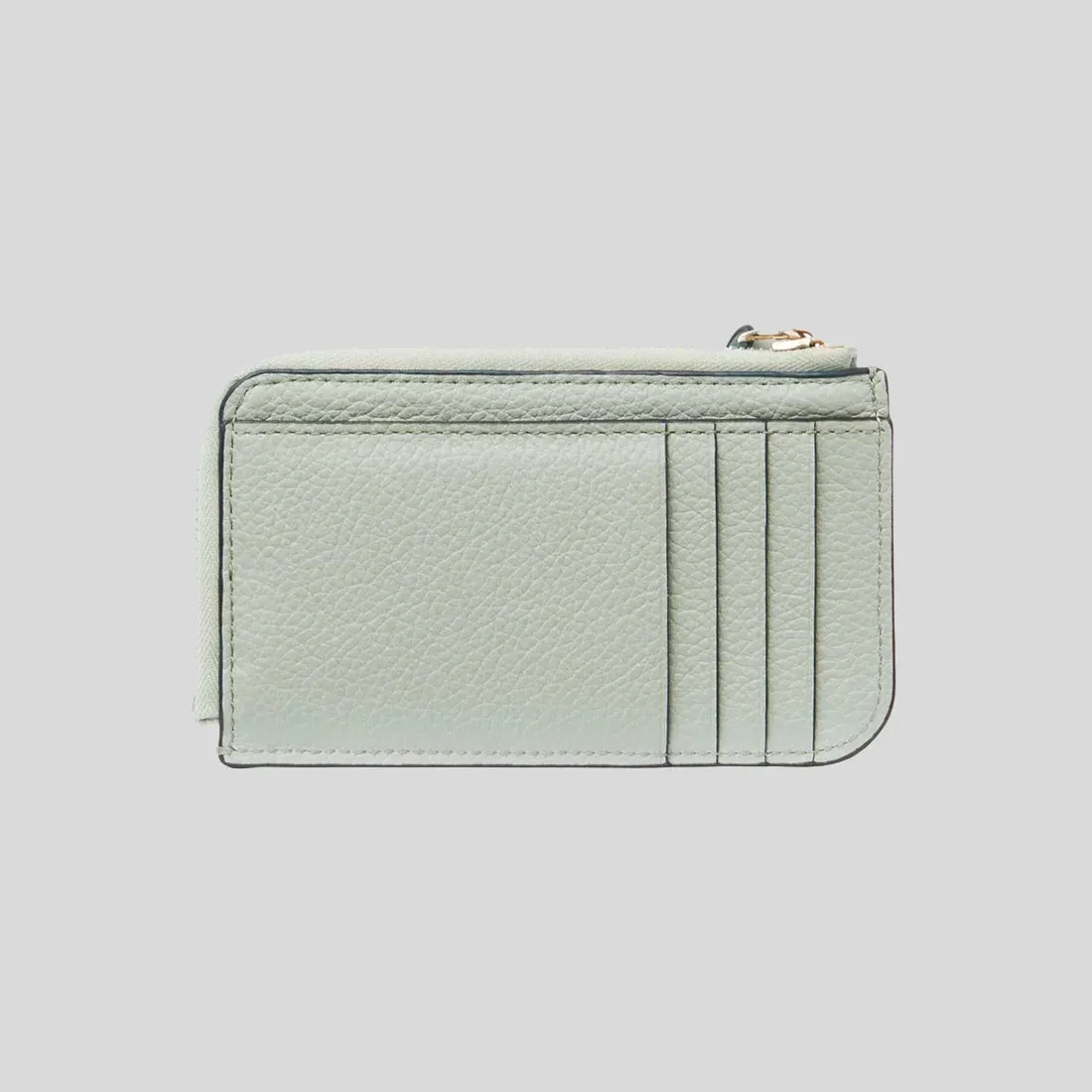 CHLOE Alphabet Flat Wallet Sea Grass RB-CHC21WP944F57