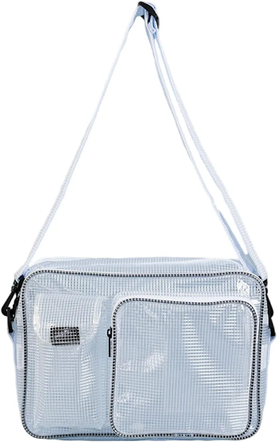 Cleanroom Engineer Tool Bag, Anti Static Cleanroom Tool Bags with Adjustable Shoulder Strap, Transparent Purse Secure Organization for Your Tools and Electronics
